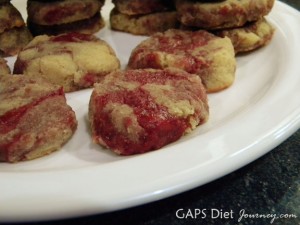 Strawberry Shortcake Medallion Coconut Cookies Strawberry Shortcake Medallion Coconut Cookies