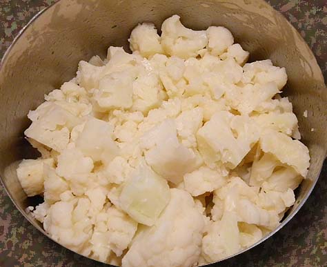 Steamed Cauliflower