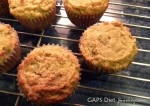 Banana Walnut Muffins Made with Coconut Flour