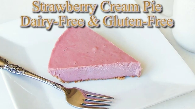 Tropical Traditions Strawberry Cream Pie Dairy-Free and Gluten-Free