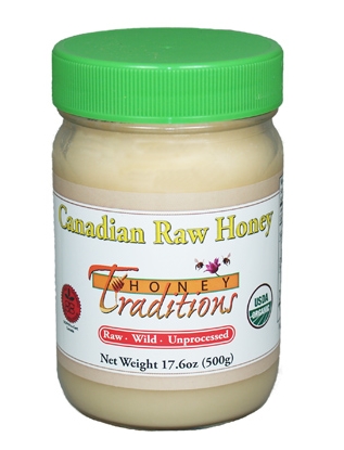 Tropical Traditions Certified Organic Raw Canadian Honey