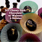 Chewy Dark Chocolate with Walnuts & Raisins