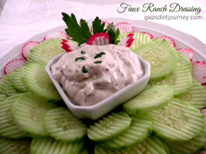 Ranch Dressing Dip (Dairy-Free) GAPS Diet Journey