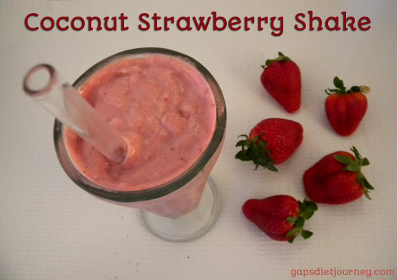 Strawberry Coconut Shake